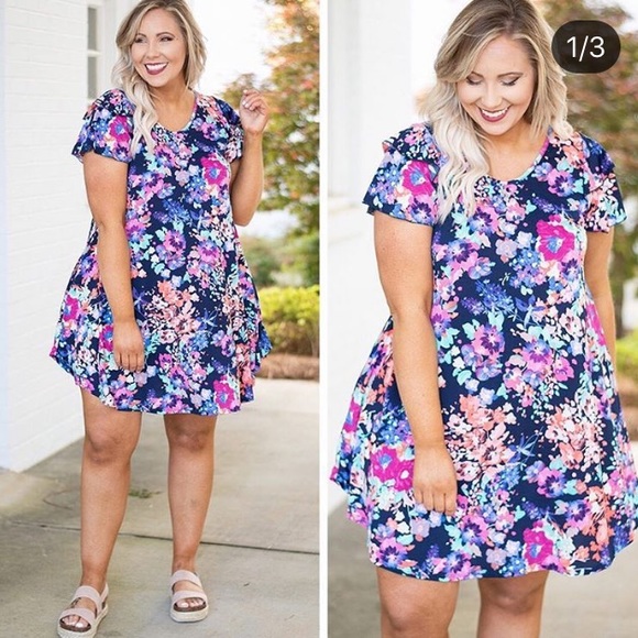 Chic Soul | Dresses | Chic Soul Floral Dress | Poshmark